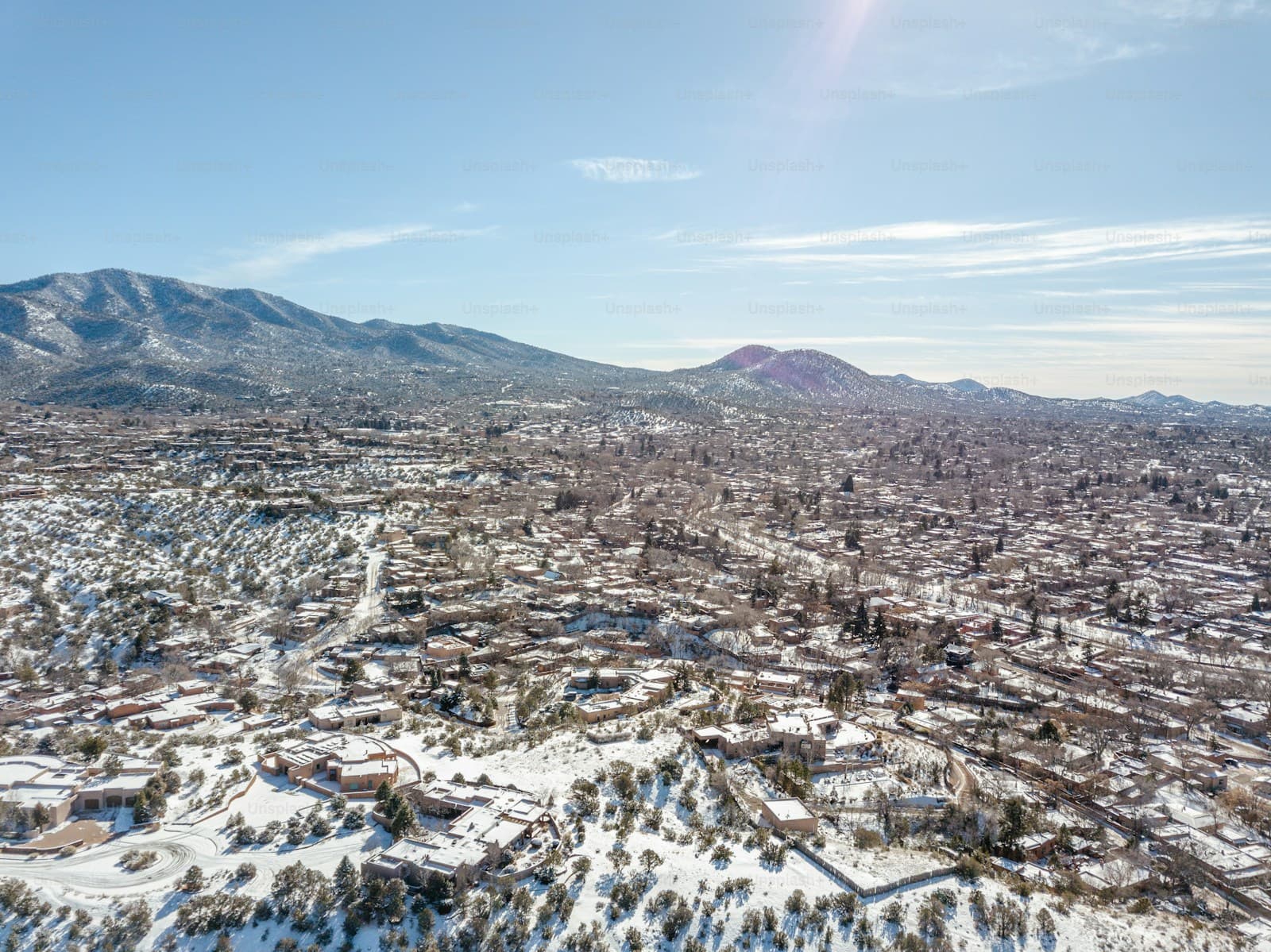 Missoula, Montana cityscape and street view