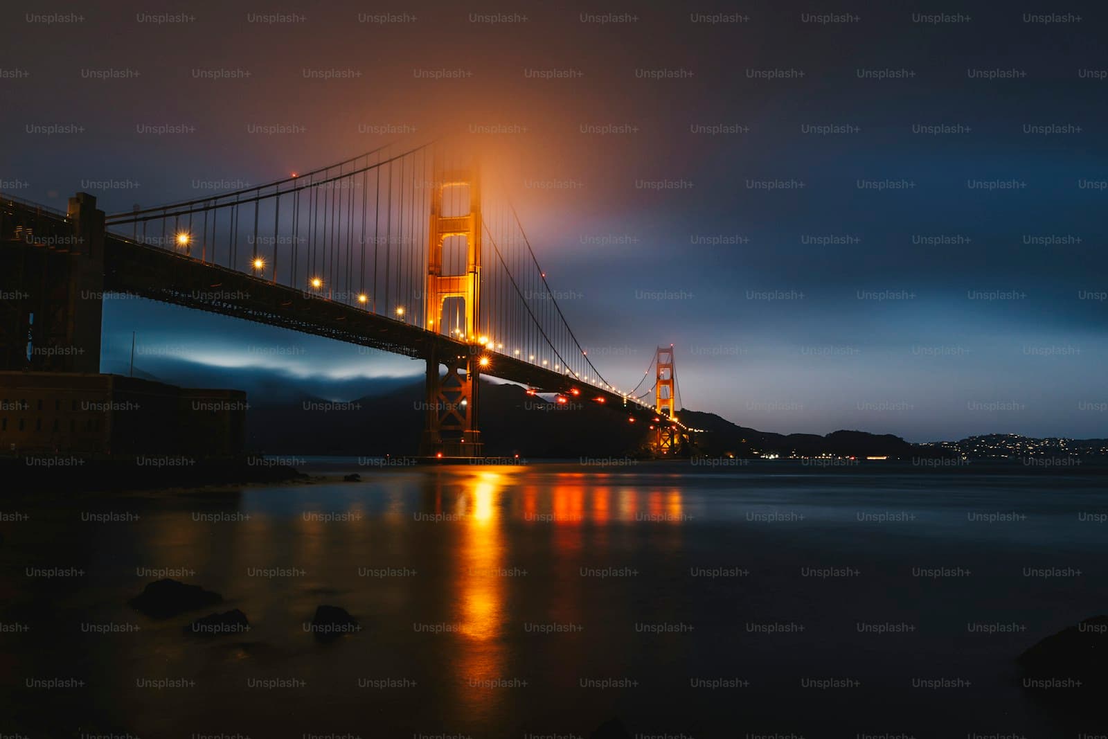 California cityscape and street view