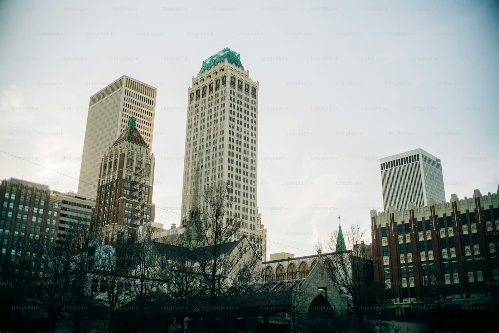 Oklahoma City, Oklahoma cityscape and street view